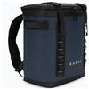 KADVA Soft CANcool - Zaino termico termico da 14 l, colore: blu navy | Zaino termico portatile da 14 l: isolamento PEVA, schiuma EPE, spallacci posteriori imbottiti e catarifrangente
