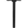 SHINEOFI Porta Dischi Pesi da Muro in Acciaio Nero per Home Gym