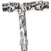 CIYODO Chiave a T Multifunzione per Skateboard Portatile in Lega | Vacanze Estive, Regola Dado Kingpin, , per Skateboard e Longboard, Accessori in Nailon