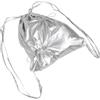 Housoutil Zaino Sportivo Cordino, Zainetto Pieghevole in Nylon Argento, Grande Capacità, Doppia Spalla, per Viaggio e Palestra