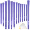 SAPLIZE Esclusive impugnature da golf da donna, confezione da 13 impugnature in gomma morbida con design affusolato ottimizzato, comode e ammortizzanti, serie CC02, standard, viola lavanda, 13