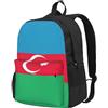Unkhtt Bandiera dell'Azerbaigian Stampa Grande Capacità Adulto Zaino Unisex Borsa Da Viaggio Zaino Zaino Escursionismo Campeggio Pendolarismo
