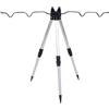 Generic Treppiede telescopico - Supporto regolabile per canna da pesca in lega,