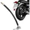 Generisch Tubo di prolunga per gonfiatore di pneumatici, gonfiaggio senza sforzo | Adattatore con giunto di bloccaggio, per bicicletta, moto, auto, diverse lunghezze 23,5-60 cm, facile connessione, robusto e