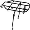 VILLCASE Portapacchi in Metallo Bici 14 Pollici Posteriore Nero | Accessorio per Bici Pieghevole, Supporto per Carico e Seduta Posteriore