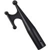 GETAJGHSD Gancio per Asta di Prolunga 28mm in Nylon Nero Resistente per Barca Multiuso per Afferraggio Corde e Rimozione Oggetti in Ambito Nautico