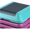 XHCTNN Piattaforma Step Board, attrezzo da ginnastica - Esercizio a pedale di fitness - Multifunzione Fitness Aerobic (C, 25 cm/3 risers)