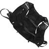 WRITWAA Zaino Idratazione Running in Poliestere Nero Design Riflettente ad Alta Visibilità, Capacità Grande e Sistema di Accesso Rapido All'acqua per Maratona e Attività Notturne Outdoor