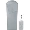 Generic Sacco a pelo, lenzuola da viaggio, leggero, pieghevole, sacco nanna con | Design compatto, fodera morbida e confortevole con materiale traspirante, lenzuolo per dormire per zaino in spalla, campeggio