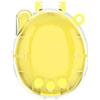 NbgrvB Custodia rigida leggera per connessione Tamagotchi Viola Giallo | Materiale PC rigido, design a prova di caduta, chiara visibilità, lunga durata, resistenza all'usura quotidiana