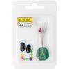 JWQFBC Set di Fagioli Spaziali per Pesca, Trasparente, 4# (3.0-5.0# filo)