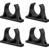 Dolvitrny Clip di supporto per remi in plastica per barca, 30 mm, presa sicura