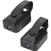 Timcryxient 2 x Pedali per cyclette, robusti, per casa, ufficio, allenamento, bici da interni, per bici da 1,3 cm, colore nero per 1,3 cm