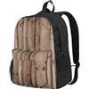 Unkhtt Stampa a grana di legno grande capacità zaino da viaggio unisex zaino da viaggio zaino escursionismo campeggio pendolarismo