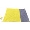 YWJLQH Tappetino da Campeggio Impermeabile, Giallo + Grigio 200x210mm