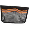 PACKOVE Borsa per Racchette da Ping, Custodia per Palline, Tessuto Oxford Nero 25x18x0,2cm, Scomparti Dedicati, Accesso Rapido, per Allenamento e Torneo