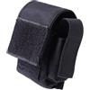 HOMOCONO Pouch Tattico per Attrezzatura Outdoor, Borsa Portaoggetti in Nylon Nero, Scomparti Separati, da Appendere, per Hiking e Picnic