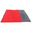 JWQFBC Tappetino da Campeggio Impermeabile, Rosso + Grigio 200x210mm