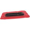 Abaodam Montatura Base Pinna per Tavole da Surf in PVC con Staffa per Collegamento Scanalatura Pinne Accessorio Compatibile Paddleboard Rosso