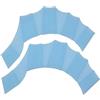 Generic Guanti palmati per nuoto, in silicone, elastici, per allenamento | Guanti da nuoto ergonomici in silicone per allenamento aerobica in acqua snorkeling esercizio