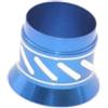 Courtieyeardceastea Anello sede mulinello misura 18 Rod Componente di costruzione accessorio tubo anello di estensione blu, 2,35 x 1,8 cm