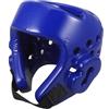 SOLUSTRE Caschetto Taekwondo Eva Blu Design Aperto e Ventilato