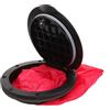 COHEALI Copertura per Boccaporto Kayak 15cm in Nylon e Plastica Nero, Accessorio per Kayak Outdoor Protezione Antipolvere e Resistente all'Acqua