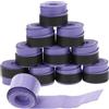 PACKOVE 60 Pezzi Nastro Assorbente per Impugnatura Racchetta da Tennis, Grip per Racchette da Badminton, Pu Porpora, Antiscivolo e Assorbe Sudore, per Atleti