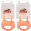 FELTECHELECTR Nasello per Nuoto in Silicone con Elastico 4 Pezzi Beige | Immersione e Piscina, Adatto ad Adulti, Accessorio da 4 Pezzi, Dimensione Pratica per Uso Sportivo