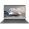 ASUS Zenbook A14 (14", 512 GB, 16 GB, DE, Snapdragon X X1-26-100), Notebook, Grigio