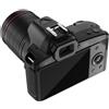 Puleuroy D5 6400 Megapixel HD WiFi Videocamera Digitale 4K Videocamera A Doppio Obiettivo con Display Zoom 16X Fotocamera DSLR Scheda di Memoria