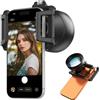 APEXEL Obiettivo Ritratto 50 mm per Smartphone, Apertura F1.05 | Prospettiva da ritratto di 50 mm con ingrandimento ottico 2x per ritratti e primi piani.