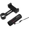 HEMOTON Monocolo Tascabile Telescopio Mobile in Plastica, Nero, Alta Ingrandimento, Compatibile con Smartphone, per Sightseeing e Eventi Sportivi