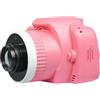 Tofficu Fotocamera con Proiettore, Fotocamera Video, Plastica, Rosa, Editing ai Foto, Proiezione Hd, per Campeggio e Fotografia