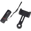 CVUTOVO Monocolo Portatile Telescopio Monoculare 16x, Lente Oculare 23mm, Obiettivo 52mm, Visione Notturna, per Birdwatching e Outdoor, Nero, Supporto per Telefono Stile Stili multipli