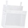 Harilla Organizer per giocattoli da bagno in rete Porta giocattoli per vasca da bagno, decorazione multiuso, organizer per giocattoli da bagno per bambini, Bianco