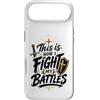 Potential Funny design Custodia per iPhone Air Ecco come combatto le mie battaglie Armatura di Dio cristiana