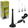 Comag 'COMAG D2 A DVB-T2 Antenna con attivo filtro LTE Nero