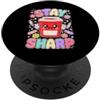 Tech Phleb Nurse and Nursing Infusion IV PICC Stay Sharp Phlebotomist funny Phlebotomy PopSockets PopGrip Adesivo