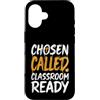 Classroom Teaching Teacher Students Custodia per iPhone 16 Insegnante studente pronto in classe scelto chiamato