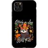 Adorable Sea Otter Animal Lover Custodia per iPhone 11 Pro Max Otterly in Love with Fall Cute Sea Otter Autunno Ringraziamento