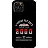 Jahrgang 2000 Geburtstag Retro Geschenki Custodia per iPhone 11 Pro Anno 2000 Compleanno Leggende Vintage Retro Idea Regalo