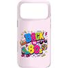 Funny Eighties 80s Costume Party Back to Custodia per iPhone 17 Pro Max Pattino a rotelle Boombox retrò vintage anni '80