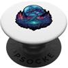 Lakelandwholesale1 Shirt Company Albero Della Vita Luna Piena Fantasia Magica Foresta Grafica Design PopSockets PopGrip Adesivo