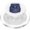 Lakelandwholesale1 Shirt Company Trippy Deer Skull Fungo Foresta Fantasy Graphic Design PopSockets PopGrip per MagSafe