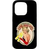 The Dirty Gringo Custodia per iPhone 15 Pro Laser Death Ray Retro Pin-Up Donna anni '60