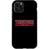 Vintage Tennessee Golf Retro Tees Tanks Custodia per iPhone 11 Pro Tennessee Golf Rosso Vintage Testo