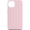 Urban Stripes Minimal Vertical Line Patt Custodia per iPhone 13 Strisce Verticali Rosa Pastello Modello Linea Estetica Minimale