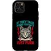 Cat Lover Owner Pet Custodia per iPhone 11 Pro Se parlano alle tue spalle, parla gatto e fai le fusa