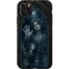 Random Galaxy Custodia per iPhone 11 Pro Max Fantasmi vittoriani infestati da finestra gotica horror di Halloween